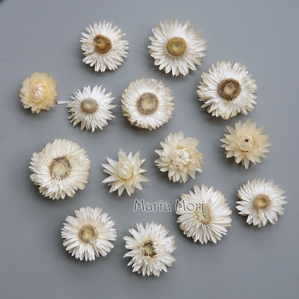Candle Making Products - เครื่องประดับผมแฮนด์เมดทำจากพวงหรีดดอกเบญจมาศสีสันสดใสทำจากวัสดุทำมือสำหรับผลิตภัณฑ์เรซินเทียนอโรมา