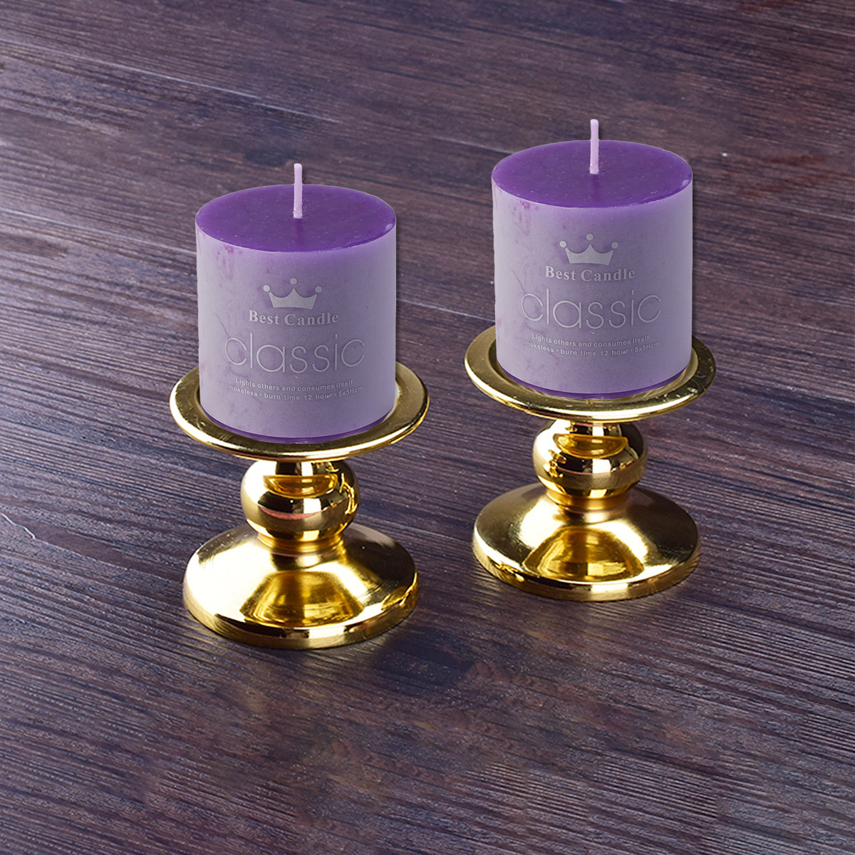 Paraffin Candle Wax - เทียนหอมพาราฟิน 6 ชิ้น ไร้ควัน สำหรับงานวันเกิด งานแต่งงาน