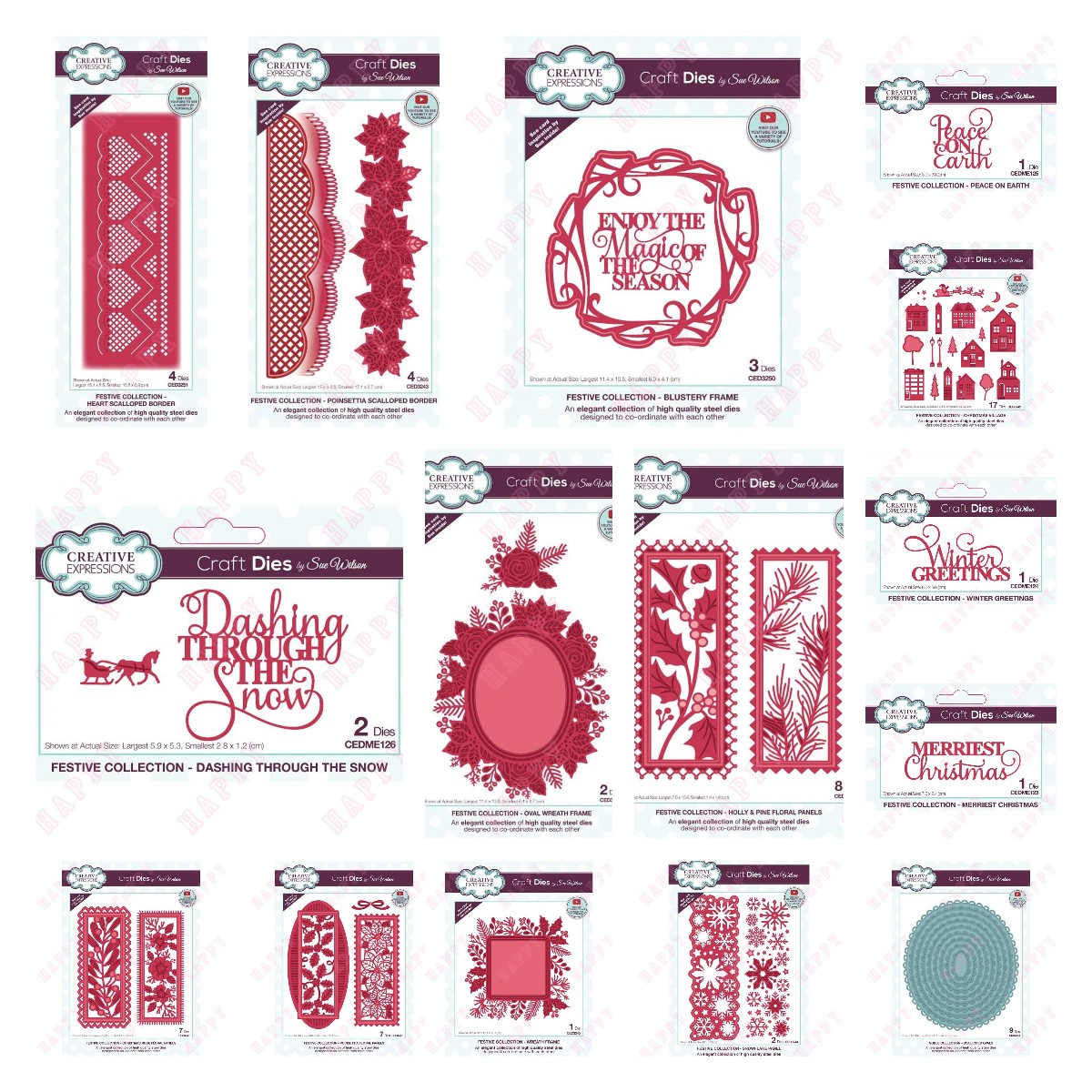 Kraft Box Candle - ตัดโลหะตายคริสต์มาส Emotion Word ดอกไม้กรอบต่างๆสมุดภาพ DIY ตกแต่งกระดาษหัตถกรรมลายนูนการ์ดอวยพรแม่พิมพ์