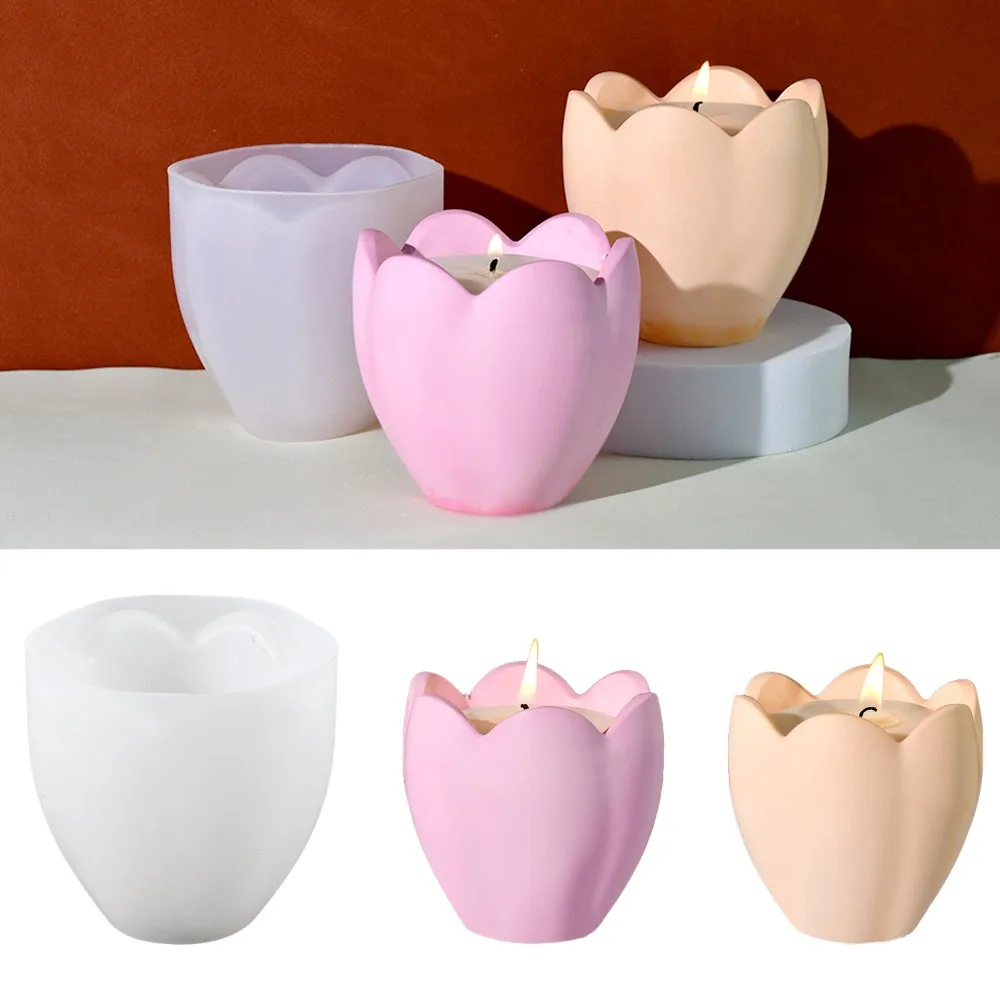 ทิวลิปเทียนผู้ถือแม่พิมพ์ซิลิโ - Kraft Box Candle บทวิจารณ์และราคา