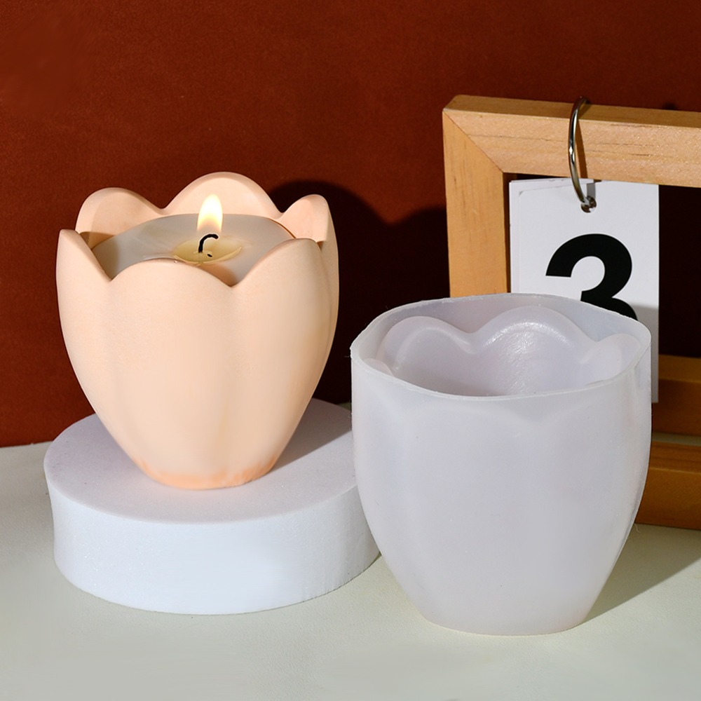 ทิวลิปเทียนผู้ถือแม่พิมพ์ซิลิโ - Kraft Box Candle บทวิจารณ์และราคา