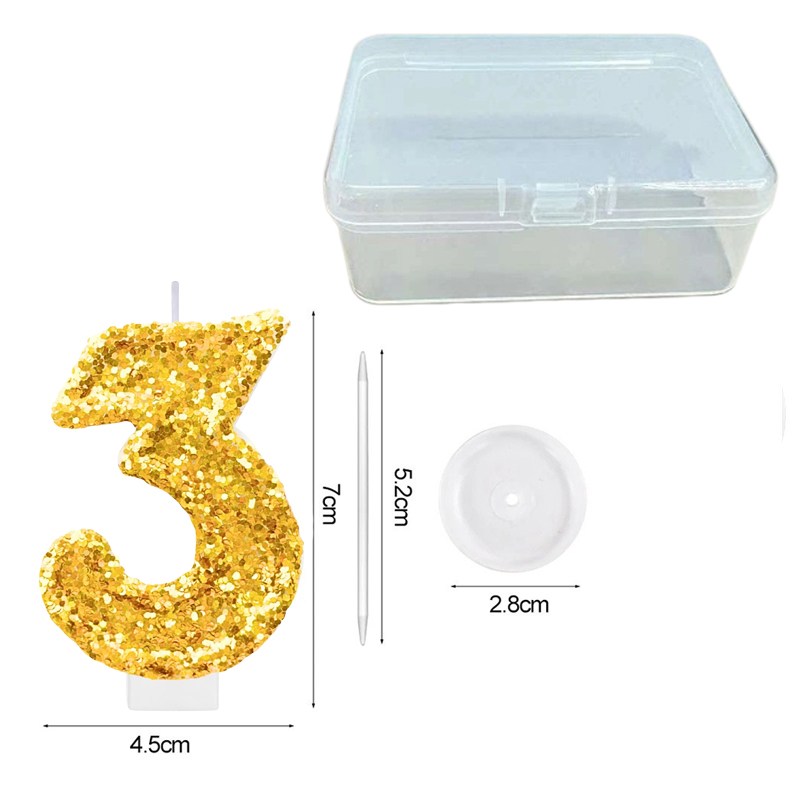 เทียนวันเกิดดิจิตอล เปลี่ยนสีไ - Paraffin Candle Wax บทวิจารณ์และราคา