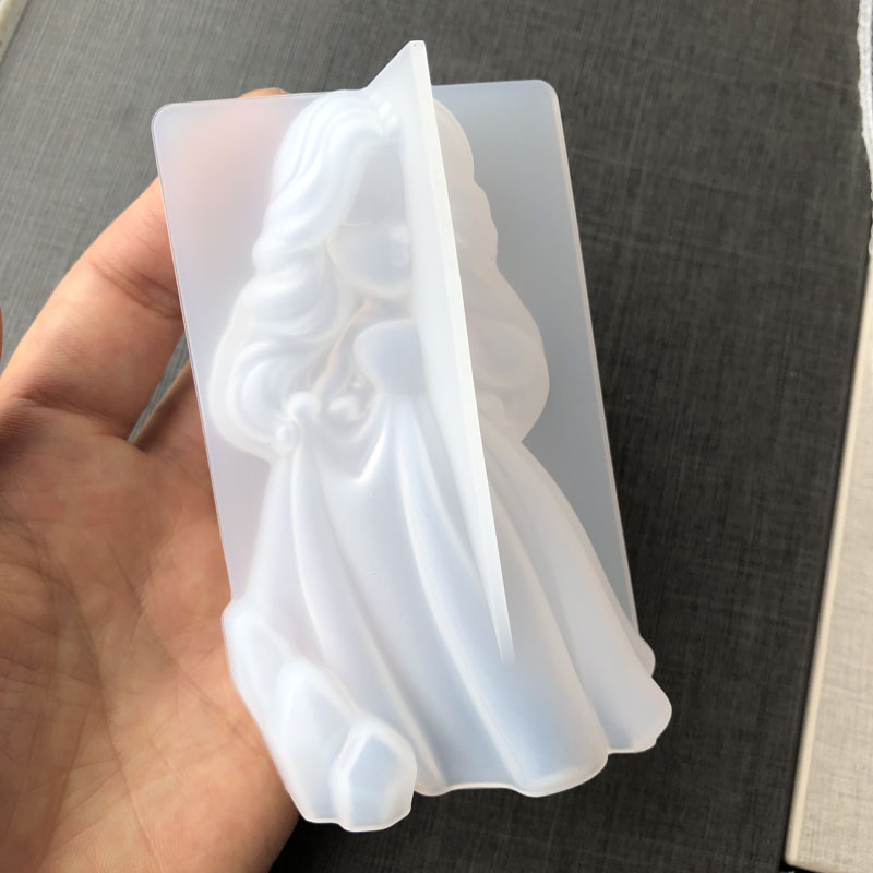 3D น่ารักเจ้าหญิงซิลิโคนเทียนแ - Candle Making Products บทวิจารณ์และราคา