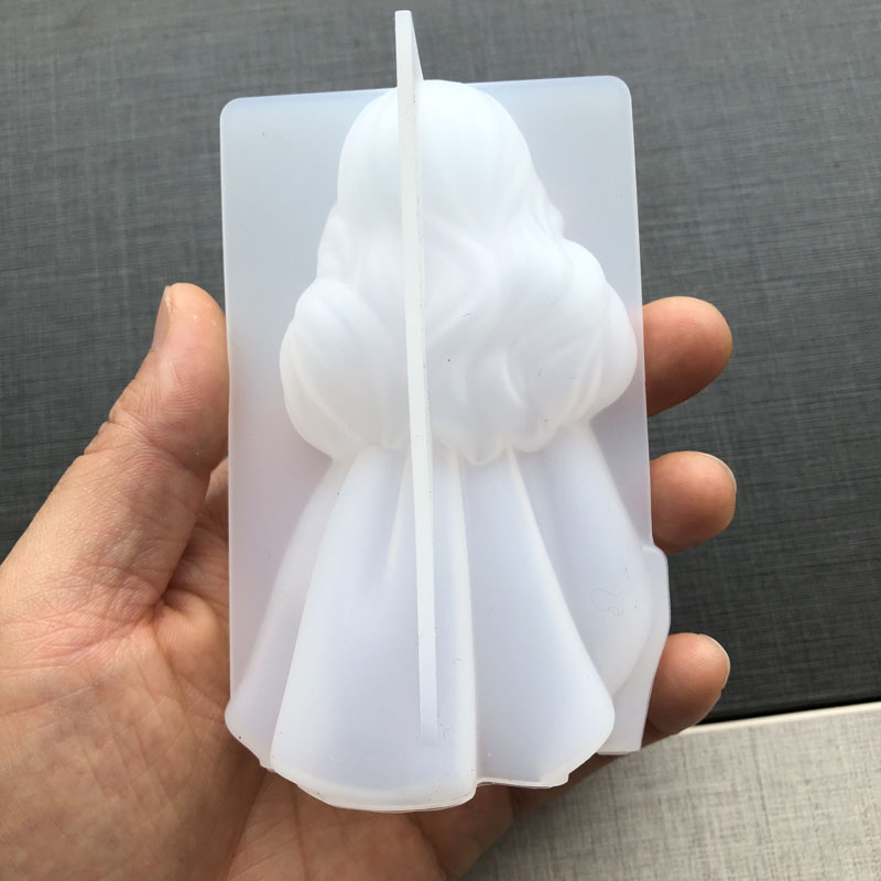 3D น่ารักเจ้าหญิงซิลิโคนเทียนแ - Candle Making Products บทวิจารณ์และราคา