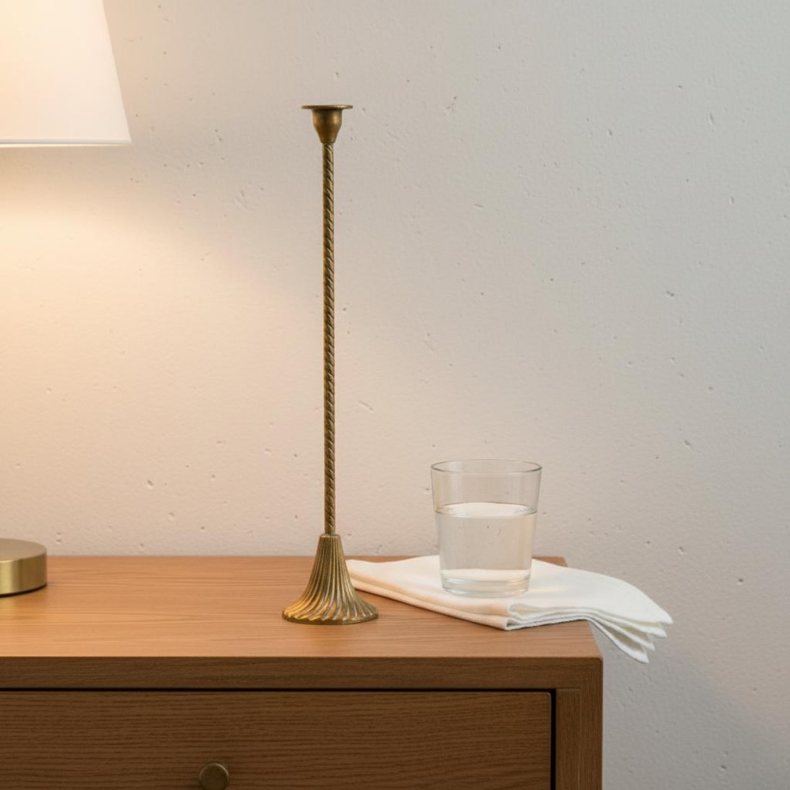 เชิงเทียนทองเหลืองแบบหมุนได้ ฐ - Paraffin Candle Wax บทวิจารณ์และราคา
