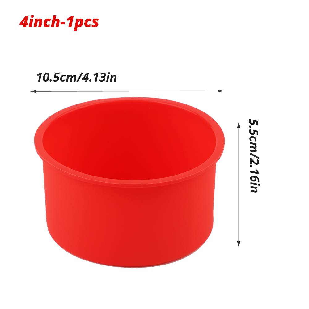 แม่พิมพ์เค้กซิลิโคนทรงกลมขนาด  - Candle Making Products บทวิจารณ์และราคา