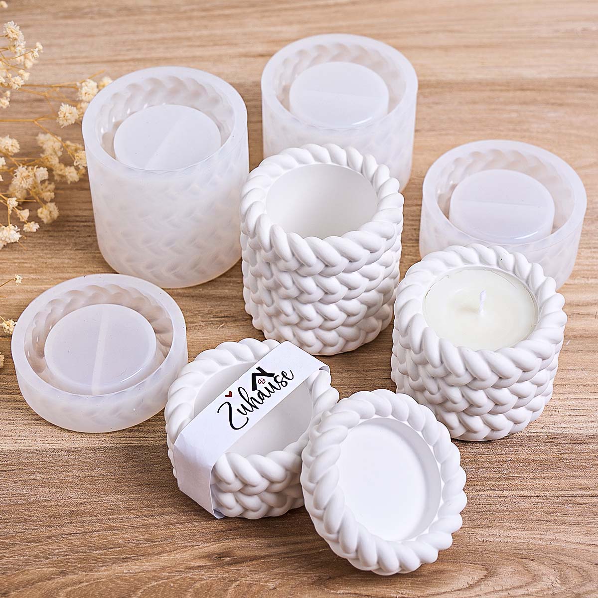 แม่พิมพ์ซิลิโคนสำหรับทำเทียนทร - Kraft Box Candle บทวิจารณ์และราคา