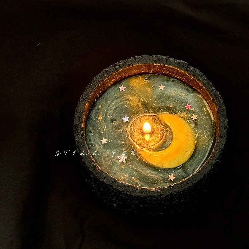 เทียนหอมกลิ่นพระจันทร์เสี้ยว ท - Paraffin Candle Wax บทวิจารณ์และราคา