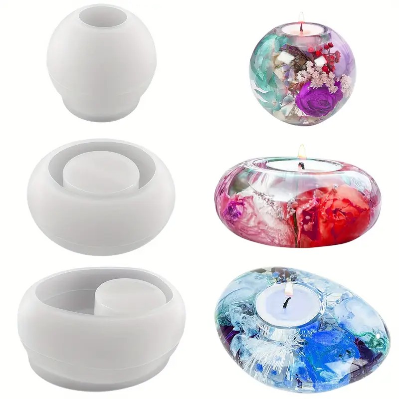 ที่ใส่เทียนทีไลท์แม่พิมพ์ซิลิโ - Candle Making Moulds บทวิจารณ์และราคา