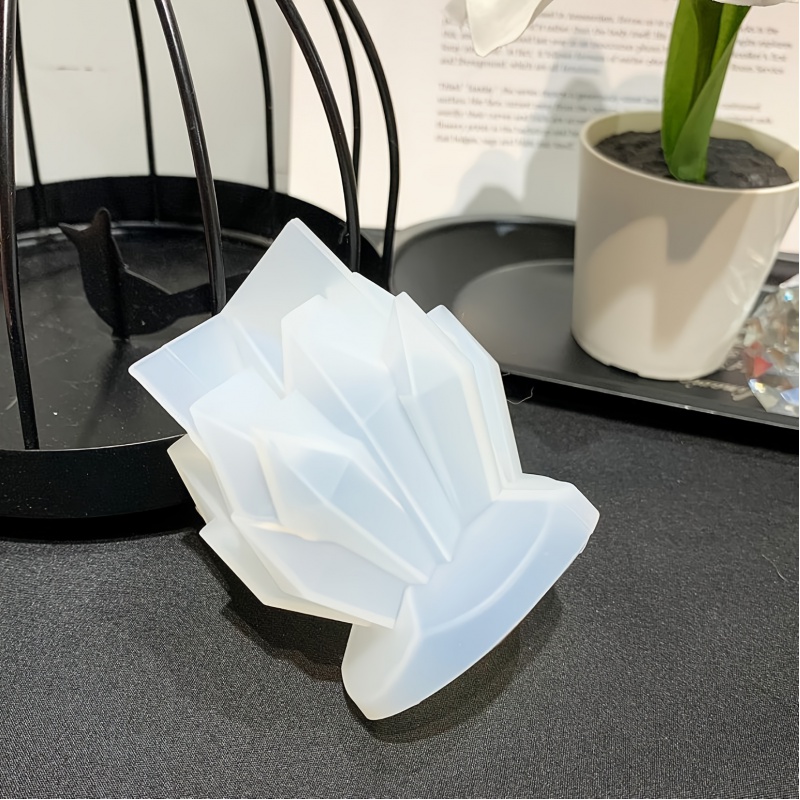 1 pcCrystal Cluster ตกแต่งแม่พ - Candle Making Moulds บทวิจารณ์และราคา