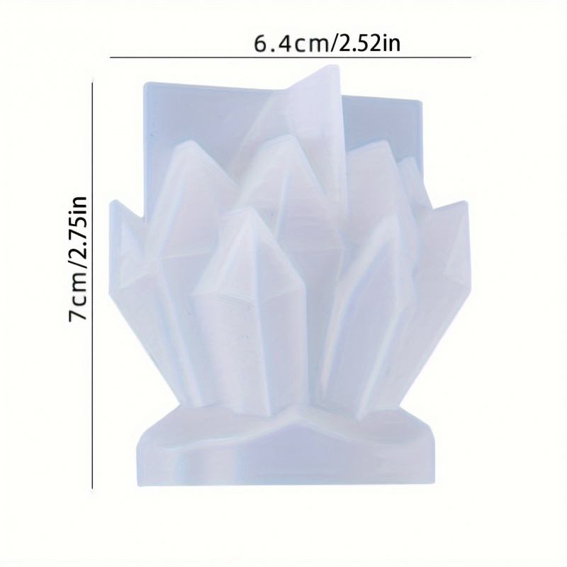 1 pcCrystal Cluster ตกแต่งแม่พ - Candle Making Moulds บทวิจารณ์และราคา