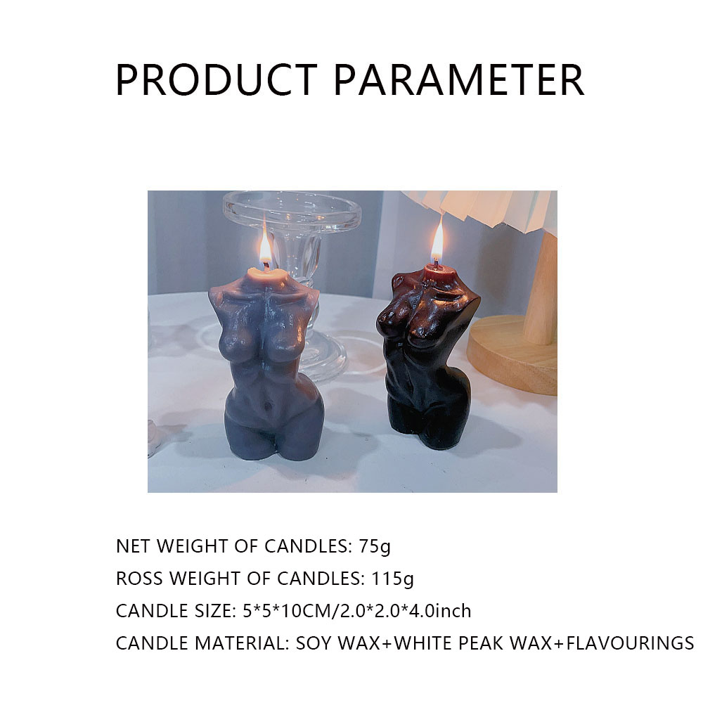เทียนหอมรูปทรงลำตัวผู้หญิงสำหร - Paraffin Candle Wax บทวิจารณ์และราคา