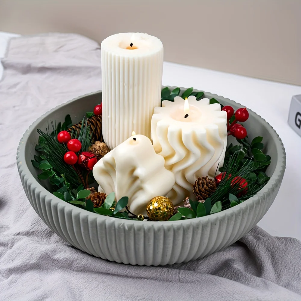 1 แหวนแม่พิมพ์ซิลิโคนสําหรับอี - Candle Making Moulds บทวิจารณ์และราคา