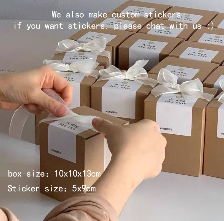 กล่องกระดาษคราฟท์เทียนลิปสติกน - Kraft Box Candle บทวิจารณ์และราคา