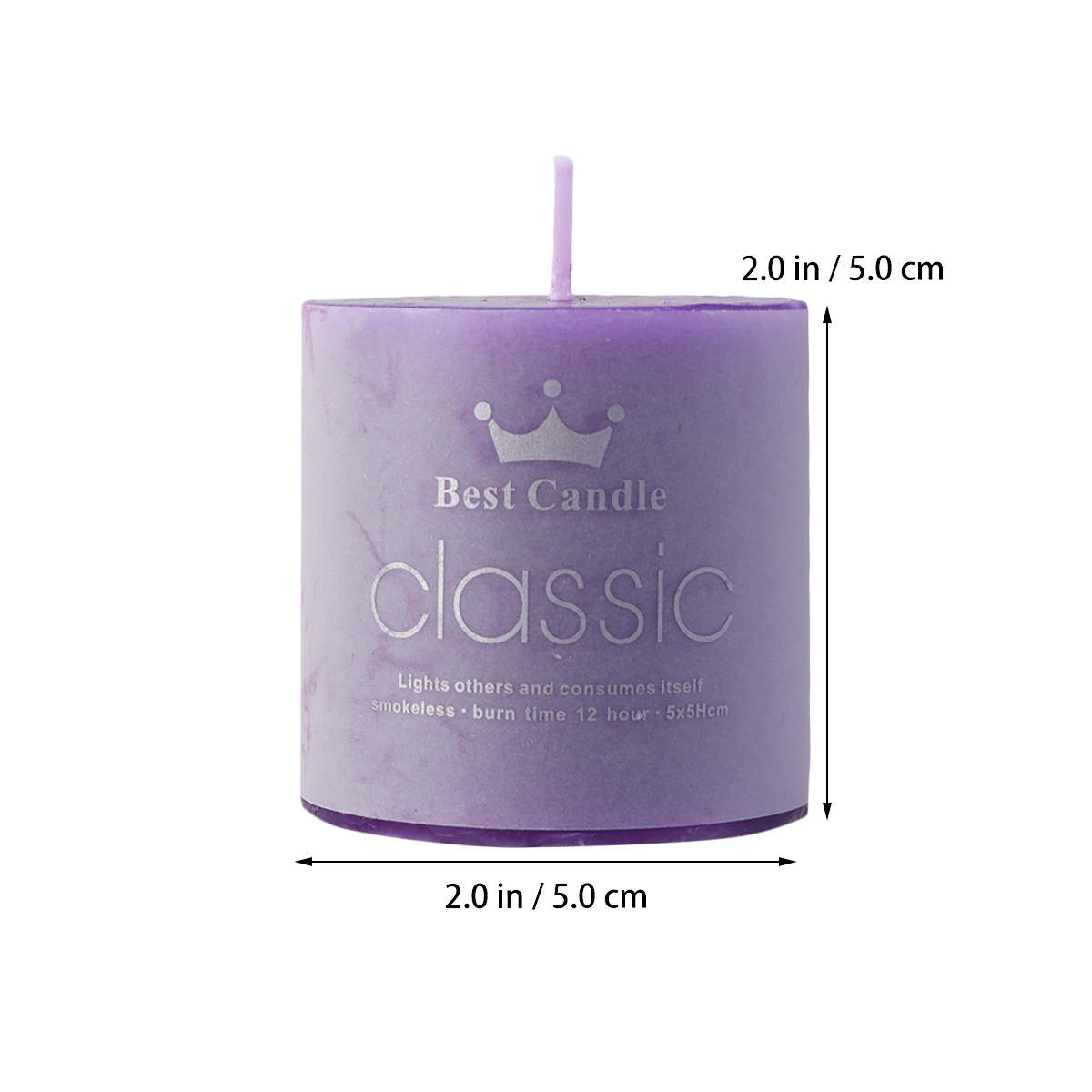 เทียนหอมพาราฟิน 6 ชิ้น ไร้ควัน - Paraffin Candle Wax บทวิจารณ์และราคา